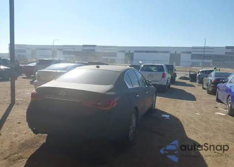 2018 Infiniti Q50 3.0T Luxe from USA, damaged, VIN JN1EV7AP3JM591806